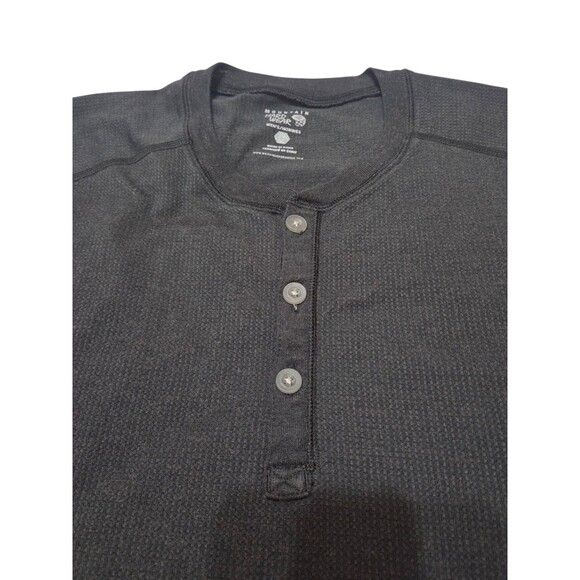 Mountain Hardwear Shirt Mens XL Henley Pullover Wool Blend Long Sleeve B32 - Picture 1 of 10